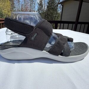 Bzees Carnival Washable Sandal‎ Size 12M Black